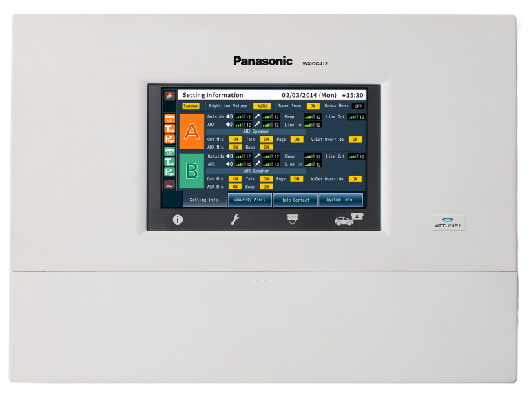 Panasonic Attune II (Dual Lane) Base Station-0