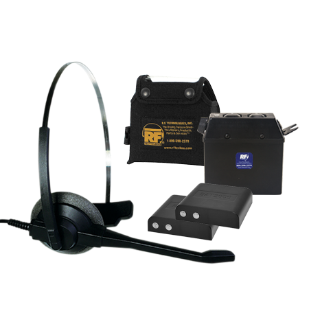 NEW RF Brand Replacement Wired headset for HME's System 400 DRIVE THRU Beltpacks 