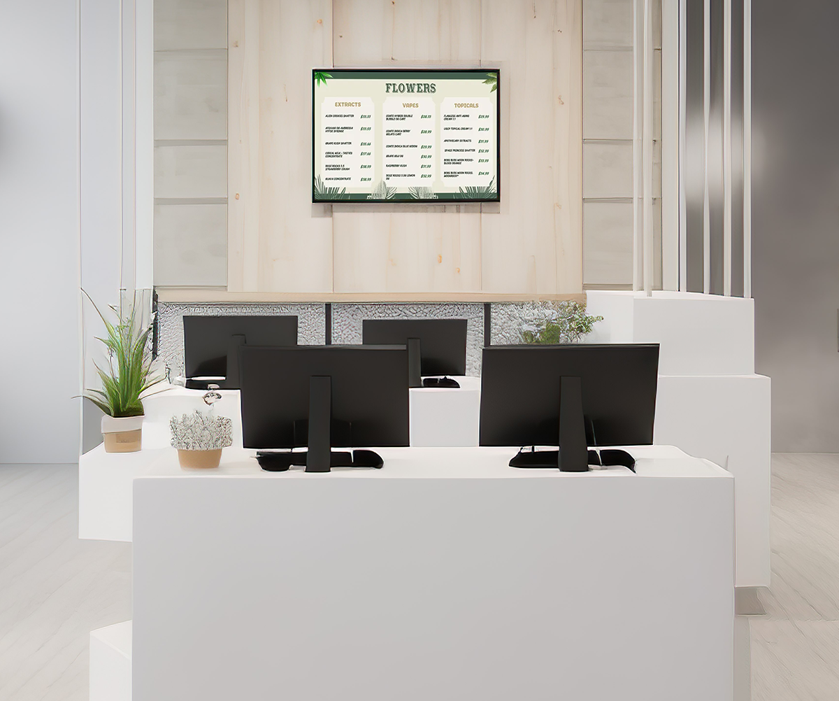 Menu Boards for Cannabis