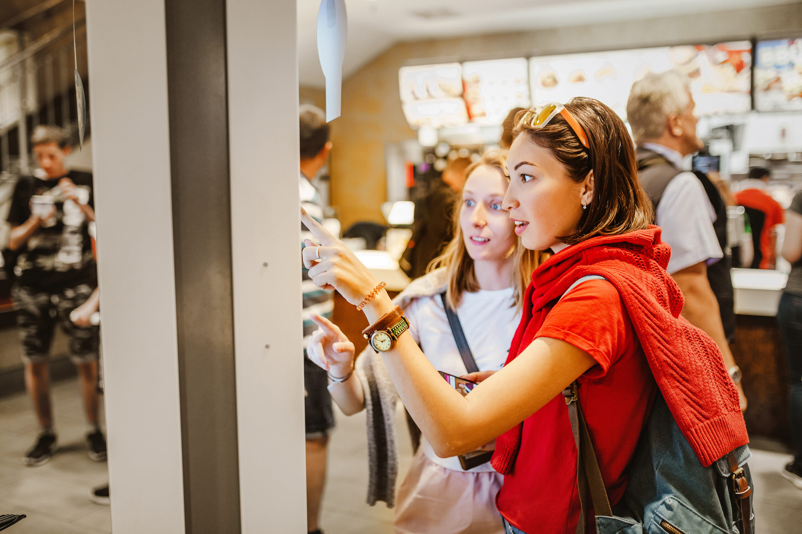 self-service kiosks