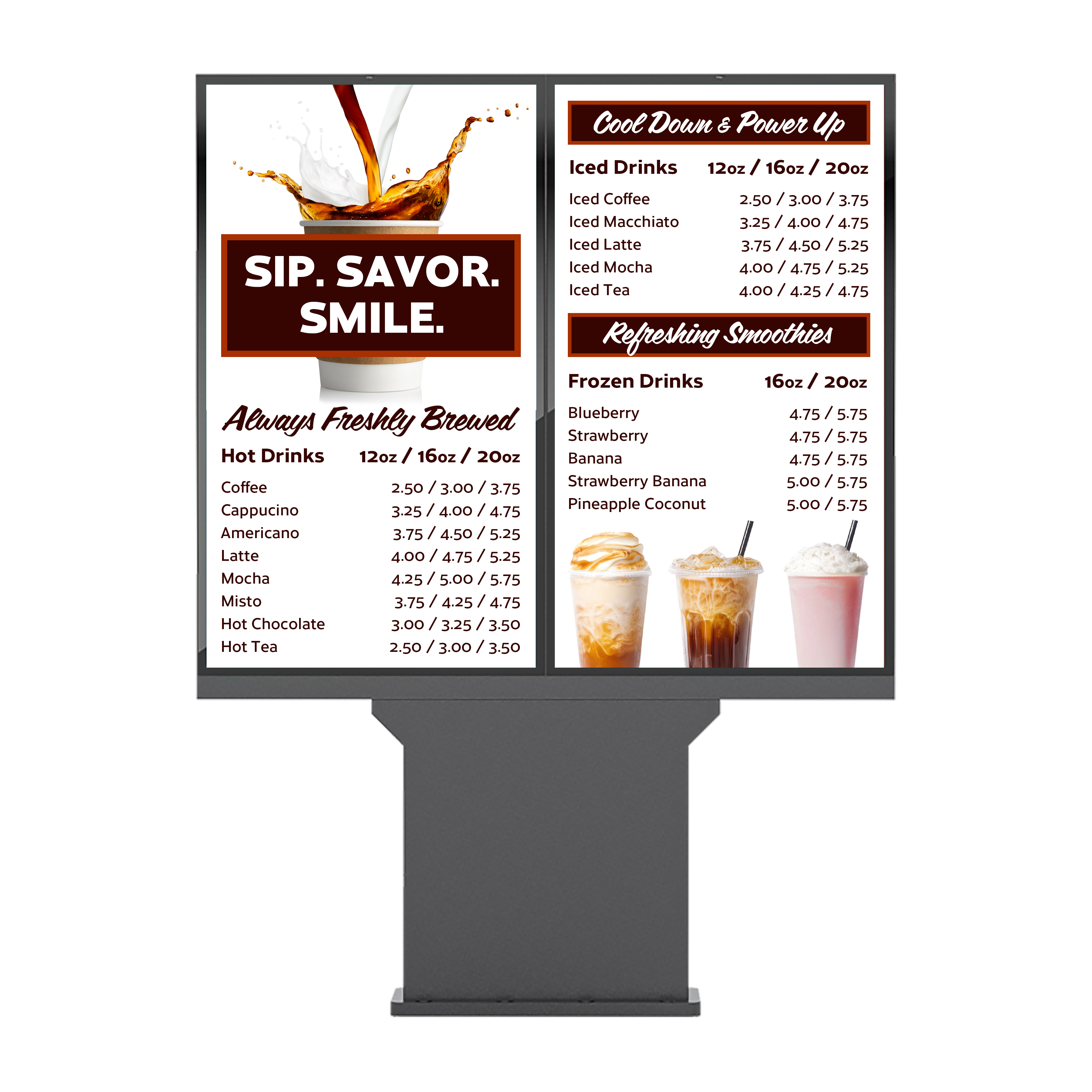 Digital Menu Board