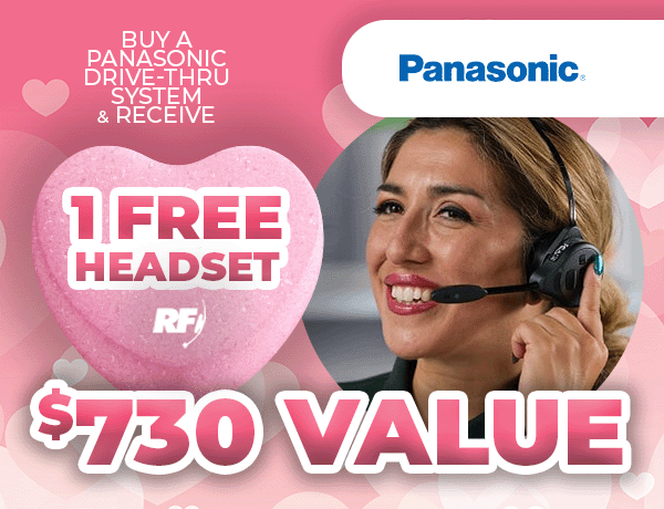 Panasonic Drive-Thru System Savings