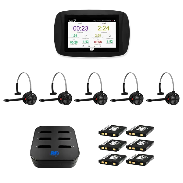 RF APEX Plus 5 Headset System