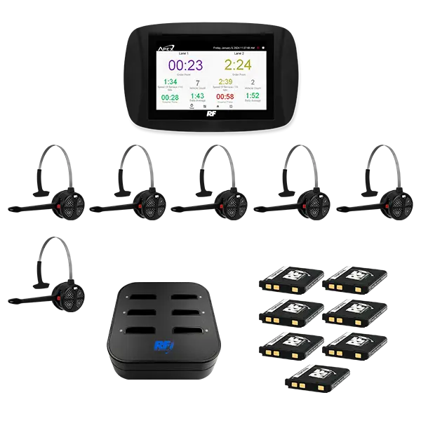 RF APEX Plus 6 Headset System