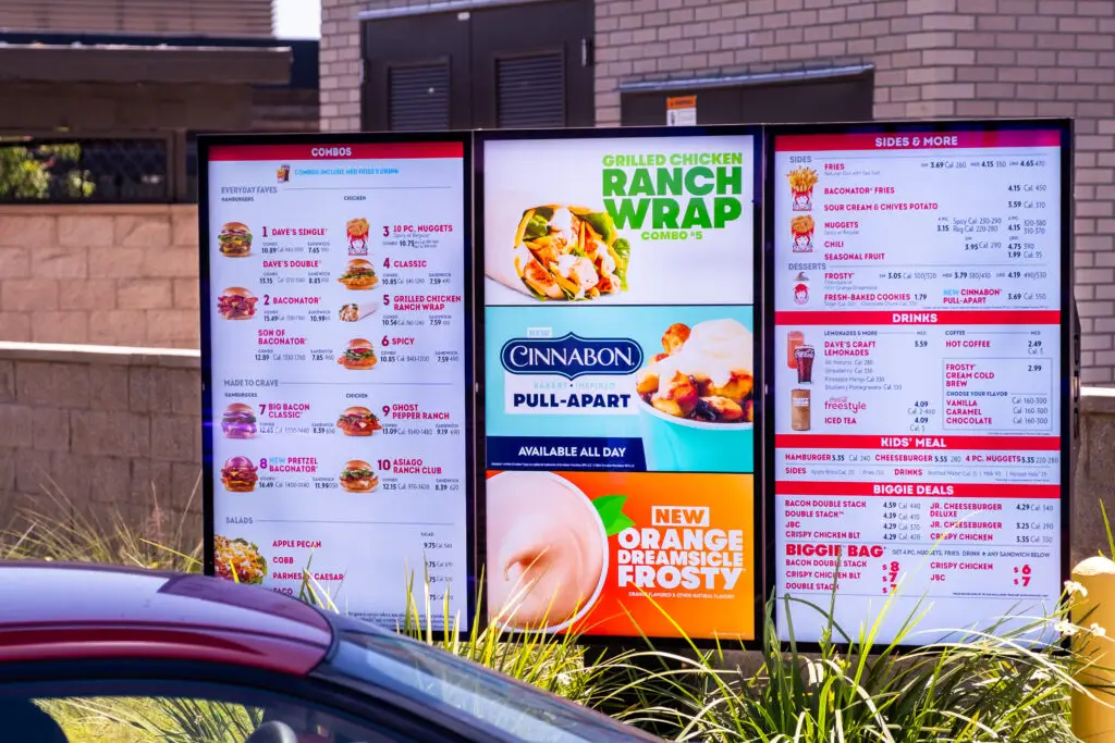 Digital Menu Boards