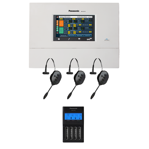 Panasonic Attune II 458 - 3 Headset System