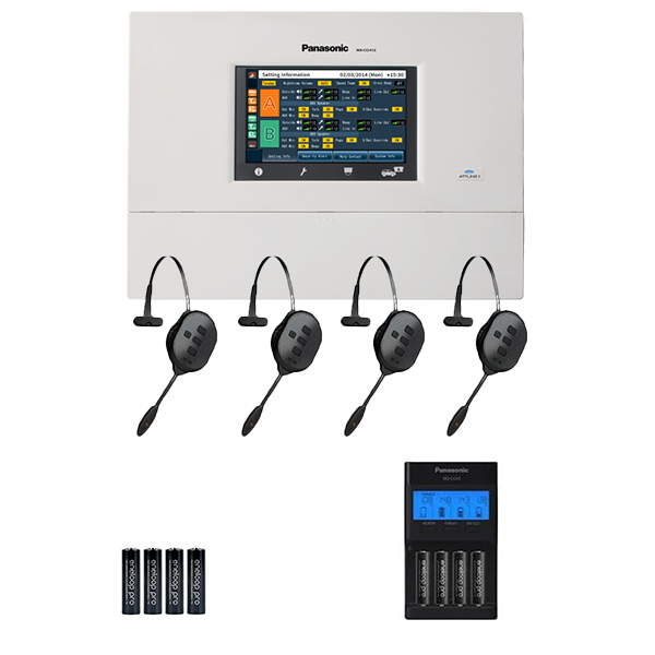 Panasonic Attune II 458 - 4 Headset System