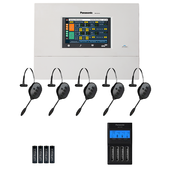 Panasonic Attune II 458 - 5 Headset System
