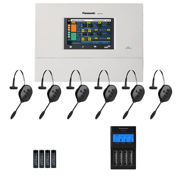 Panasonic Attune II 458 - 6 Headset System