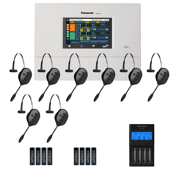 Panasonic Attune II 458 - 8 Headset System