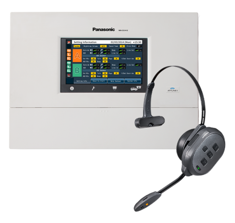 Panasonic Attune II 458 Drive-Thru System